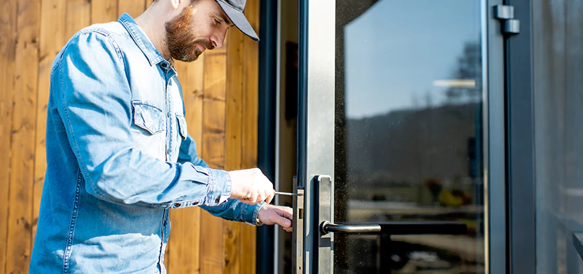 Frameless Glass Storefront Door Locks Replacement in San Dimas, CA